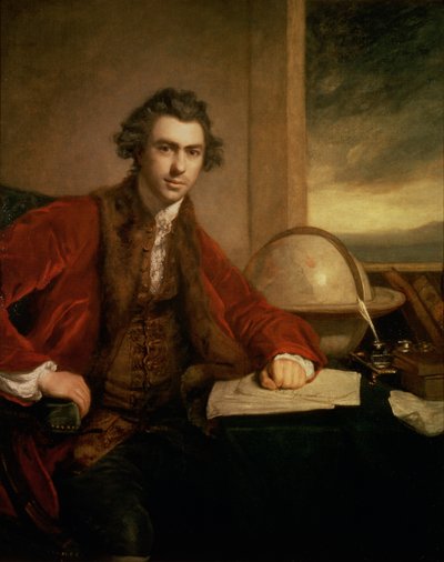 Sir Joseph Banks (1743-1820), 1771-72 by Joshua Reynolds